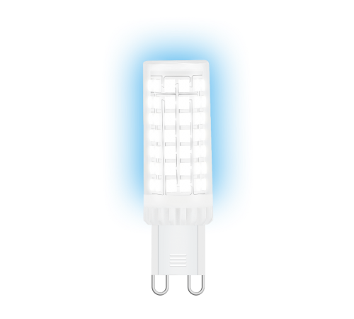 Лампа светодиодная G9 AC185-265V 6,5W 770lm 4100K керамика LED 1/10/200  107309206  Gauss