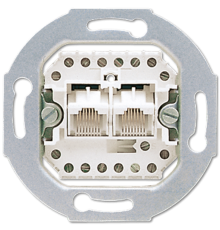 Двойная UAE розетка; категория 3  EPUAE8-8UPO  Jung