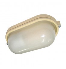 Светильник "Терма 1401" Овал малый НББ 03-60-021 IP65 матовый/корпус бежевый  1005501016  Элетех