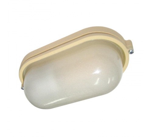 Светильник "Терма 1401" Овал малый НББ 03-60-021 IP65 матовый/корпус бежевый  1005501016  Элетех