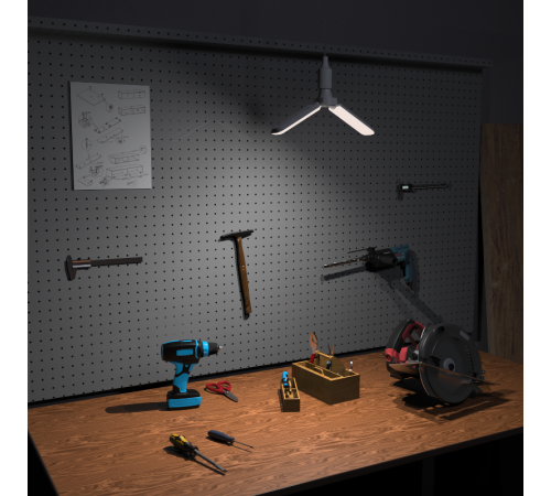 Лампа светодиодная Basic 15W 1450lm 4000K E27 Клевер-2  11732212  Gauss