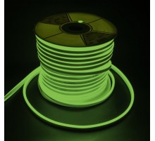 Лента светодиодная PFN-01 "НЕОН" 2835/120 GREEN(Зеленый) IP65 (катушка 50 м, цена за 1метр)  .5016460B  Jazzway