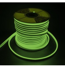 Лента светодиодная PFN-01 "НЕОН" 2835/120 GREEN(Зеленый) IP65 (катушка 50 м, цена за 1метр)  .5016460B  Jazzway