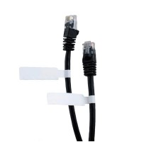 Складной флажок в рулоне 60х20 для кабеля диамтером до 10мм, белый  KMF11-410WR  DKC