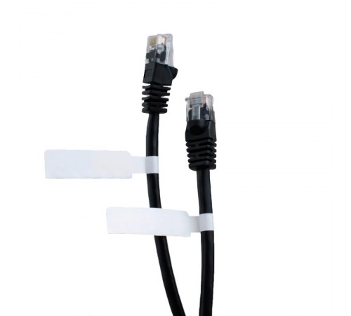 Складной флажок в рулоне 60х20 для кабеля диамтером до 10мм, белый  KMF11-410WR  DKC