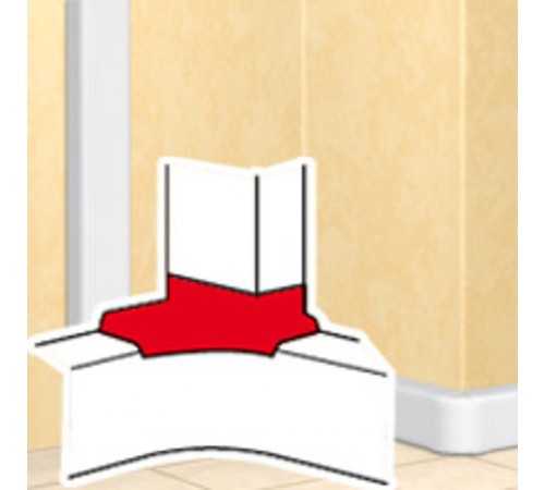 Отвод угловой на 80/150/220 DLP  010763  Legrand