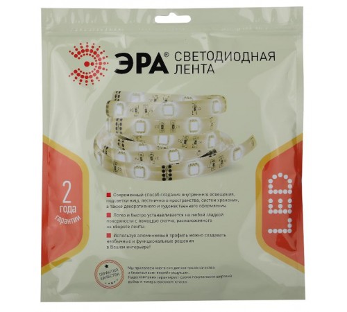 Лента светодиодная LS2835-14,4-120-24-65-4000К-5m  Б0043101  ЭРА