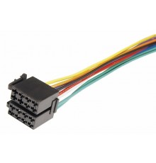 Разъемы для автомагнитол "Евро" ISO сдвоенное гнездо акустика+питание  16-0502  REXANT