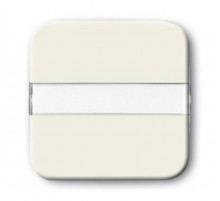 Клавиша для механизма 1-клавишного выкл./перекл./кнопки, серия Busch-Duro 2000 SI, цвет слоновая кость  1731-0-0561   2CKA001731A0561  ABB