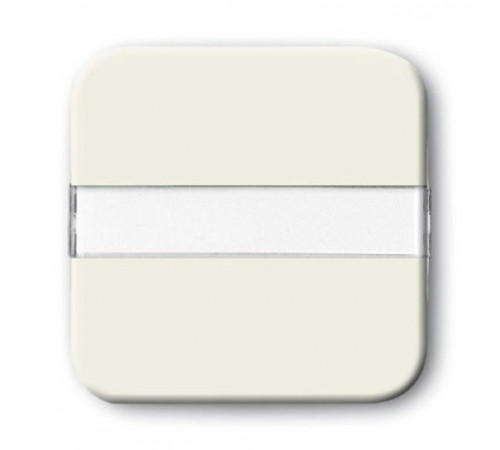 Клавиша для механизма 1-клавишного выкл./перекл./кнопки, серия Busch-Duro 2000 SI, цвет слоновая кость  1731-0-0561   2CKA001731A0561  ABB