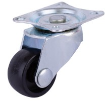 Колесо апп. поворот, полиамид, площадка, D40мм, б/т - пакет   151200  Tech-KREP