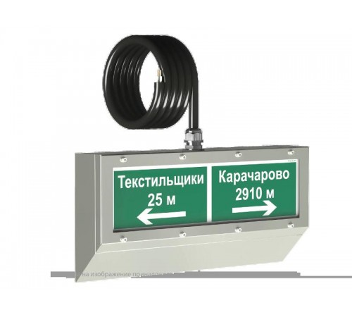 Световой указатель BS-CORVET-10-S2-ELON V01  a27157  Белый свет