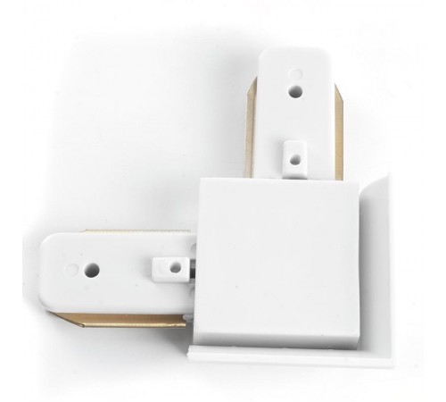 Коннектор для однофазного шинопровода LD1001 угловой белый  10315  FERON