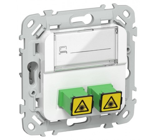 FLITE Розетка 2-ая оптоволоконная РОВ-2-ФлБ белый  FI-KO20-K01  IEK