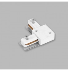 Коннектор для однофазного шинопровода LD1001 угловой белый  10315  FERON