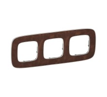Valena ALLURE Кожа Рамка 3-ая  754453  Legrand