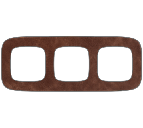 Valena ALLURE Кожа Рамка 3-ая  754453  Legrand