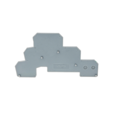 Заглушка торцевая для трехуровневых винтовых клемм, серая (уп. 20 шт.) MTU-PTR  69599  ОВЕН