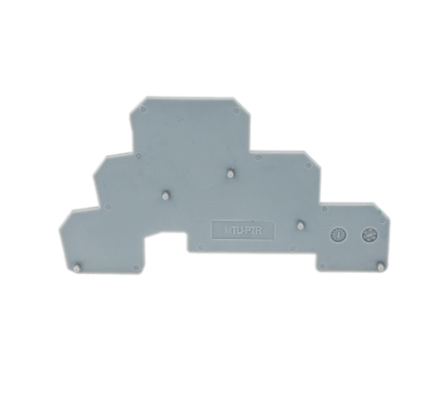 Заглушка торцевая для трехуровневых винтовых клемм, серая (уп. 20 шт.) MTU-PTR  69599  ОВЕН