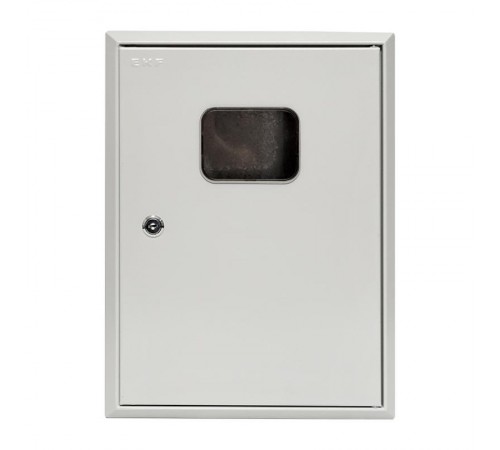 Щит учетно-распределительный навесной ЩРУН 1/9 с окном (ВхШхГ) 400х300х140мм IP31 Basic  mb23-1/9-bas  EKF