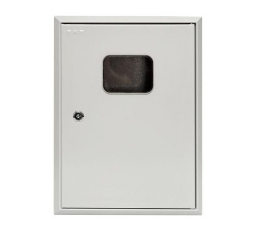 Щит учетно-распределительный навесной ЩРУН 1/9 с окном (ВхШхГ) 400х300х140мм IP31 Basic  mb23-1/9-bas  EKF