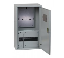 Щит учетно-распределительный навесной ЩРУН 1/9 с окном (ВхШхГ) 400х300х140мм IP31 Basic  mb23-1/9-bas  EKF