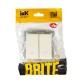 BRITE Выключатель жалюзи 10А ВС10-1-5-БрКр бежевый   BR-V15-0-10-K10  IEK