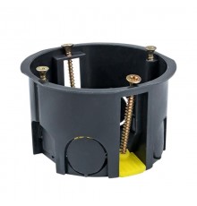 Коробка установочная 71х45 пластиковые лапки КМП-020-011 (для полых стен)  plc-kmp-020-011  EKF