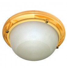 Светильник "Самарканд" 1101 Круг большой НПП 03-100-009 IP65 матовый/корпус дер. сосна  1005500964  Элетех