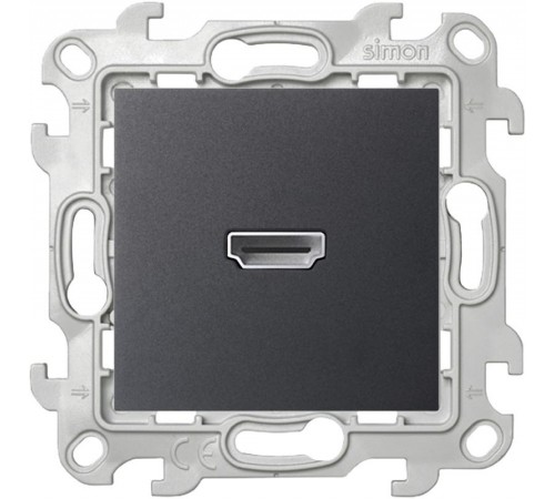 Simon 24 Графит Коннектор HDMI 1.4  2411094-038  Simon