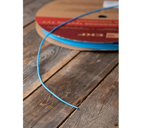 Термоусаживаемая трубка ТУТ нг 4/2 синяя EKF PROxima  tut-4-g  EKF