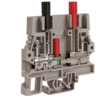 Клемма для амперметра со скользящим размыкателем 10мм.кв. бежевая  ZSB420  DKC