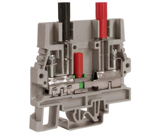 Клемма для амперметра со скользящим размыкателем 10мм.кв. бежевая  ZSB420  DKC