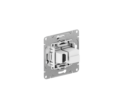 Механизм розетки HDMI+RJ45 (cat5), белый Эпика EKF  UP1-SOW-HDMI+RJ45  EKF