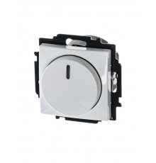 ABB Basic 55 Альп. белый Светорегулятор поворотно-нажимной 60-400 Вт для л/н  6515-0-0842   2CKA006515A0842  ABB