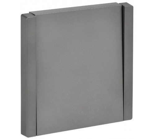 FORTE&PIANO Выключатель 1-клавишный самовозвратн. 10А FP510 сталь  FP-V14-0-10-1-K46  IEK