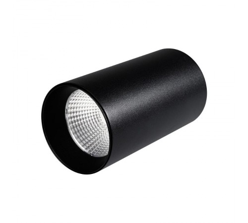 Светильник накладной SP-POLO-R85-1-15W Day White 40deg (Black, Black Ring)  022950  Arlight