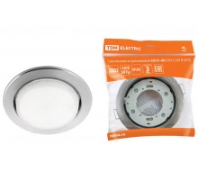 Светильник точечный встраиваемый под лампу СВ 01-06 GX53 хром  SQ0359-0058  TDM