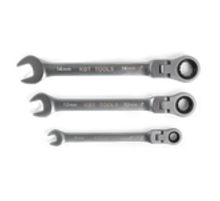 Ключ гаечный трещоточный с шарниром 8 мм  79192  КВТ