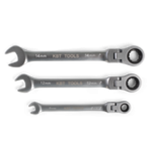 Ключ гаечный трещоточный с шарниром 8 мм  79192  КВТ