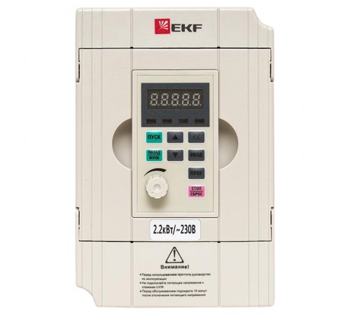 Преобразователь частоты 2,2/4кВт 1х230В VECTOR-100 EKF PROxima  VT100-2R2-1B  EKF