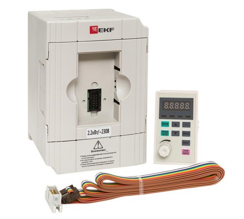 Преобразователь частоты 2,2/4кВт 1х230В VECTOR-100 EKF PROxima  VT100-2R2-1B  EKF