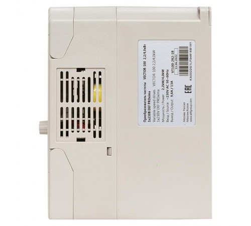 Преобразователь частоты 2,2/4кВт 1х230В VECTOR-100 EKF PROxima  VT100-2R2-1B  EKF