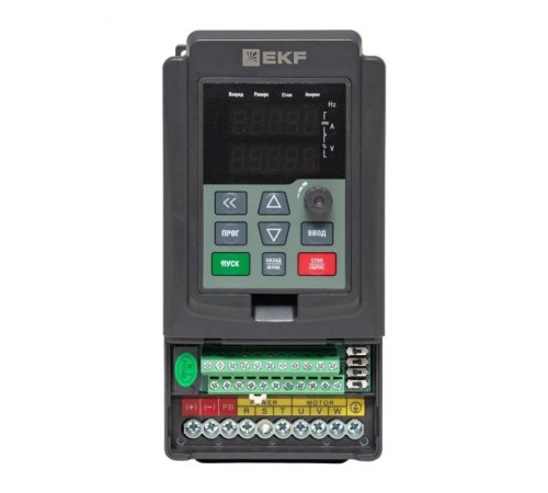 Преобразователь частоты 2,2/4кВт 1х230В VECTOR-100 EKF PROxima  VT100-2R2-1B  EKF