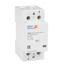 Контактор модульный OptiDin MK-100-4020-230AC (L)  343732  КЭАЗ