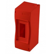 КМ2020-02-И Корпус модульный открытой установки на 1-2 модуля,  красный  КМ2020-02-И  HEGEL