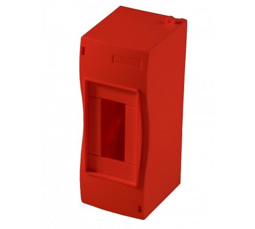КМ2020-02-И Корпус модульный открытой установки на 1-2 модуля,  красный  КМ2020-02-И  HEGEL
