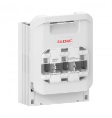 Горизонтальный Предохранитель Выключатель Разъединитель 400А 3P крепление на монтажную плату  FSH02-3P  DKC