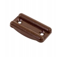 Подпятник для мебели пластиковый темно-коричневый (4 шт) - пакет   127511  Tech-KREP