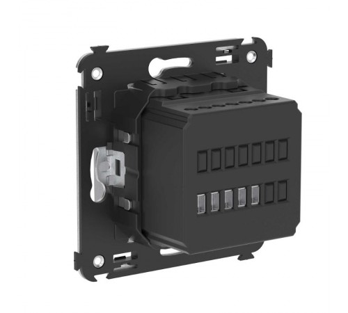 Термостат для теплых полов в стену, "Avanti", "Закаленная сталь"  4404163  DKC